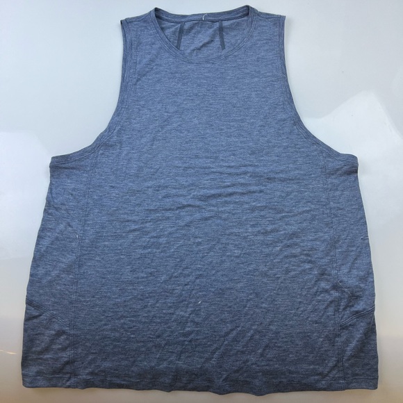 Lululemon Blue Men’s Workout Tank N273-10 - Picture 2 of 5